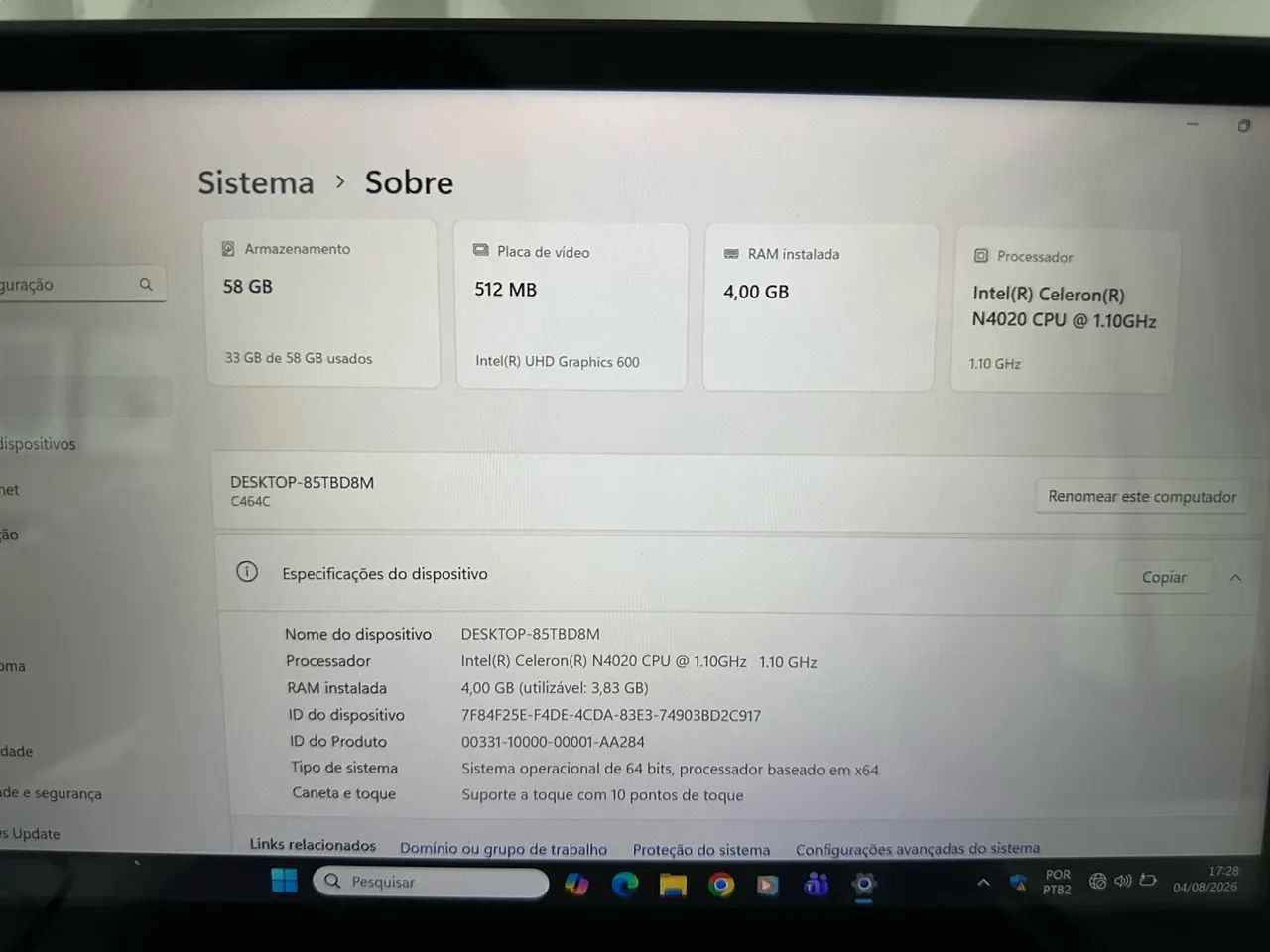 Notebook Positivo Duo C464c  - Foto 4