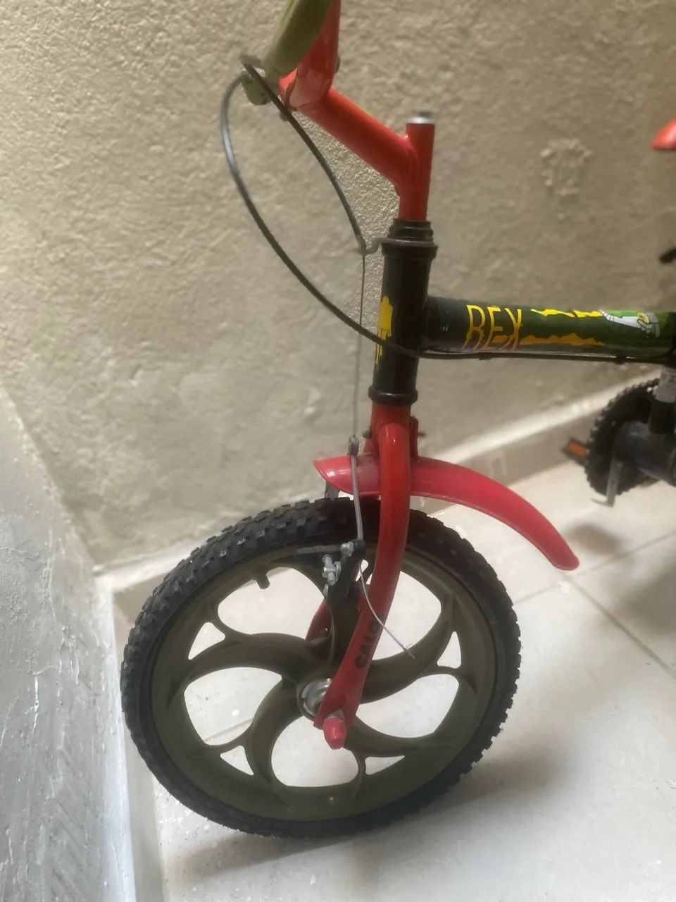 Bicicleta Caloi Power Rex Aro 16 seminova  - Foto 3