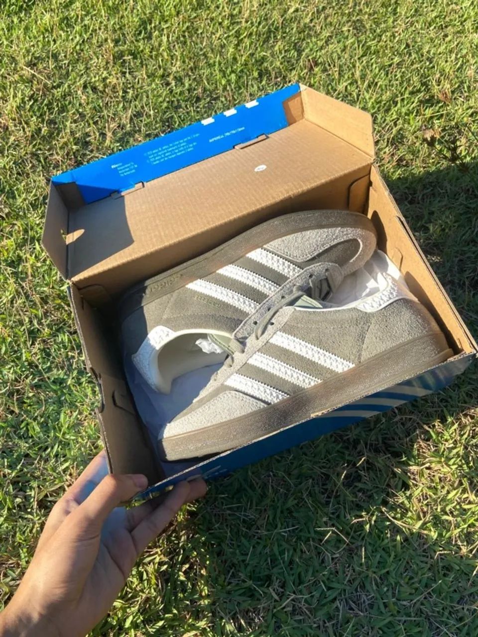 Adidas Gazelle Grey White - Calçados - Bela Vista, Palhoça