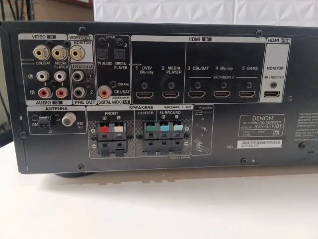 receiver denon impecavel - Foto 5