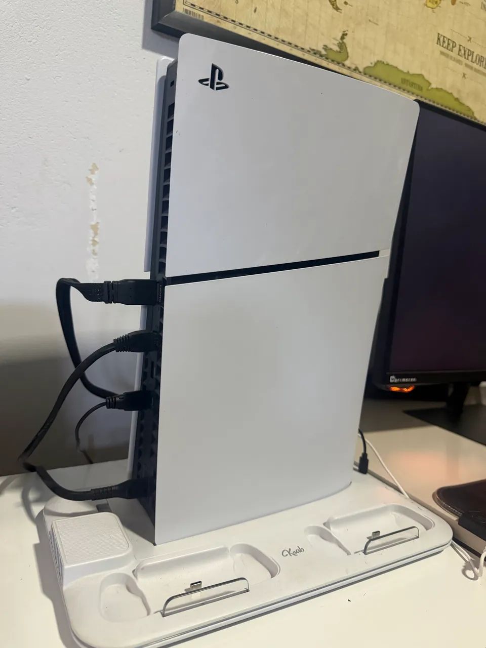 PlayStation 5 Slim Console Sony mídia digital 825Gb - Foto 3