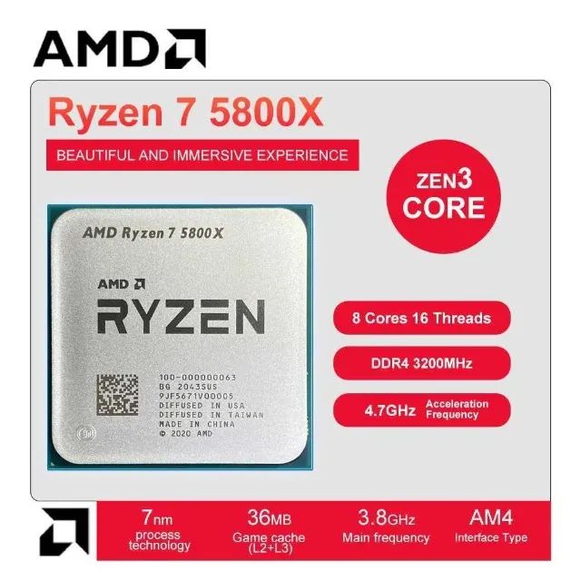 ryzen 7 5800x - Foto 2