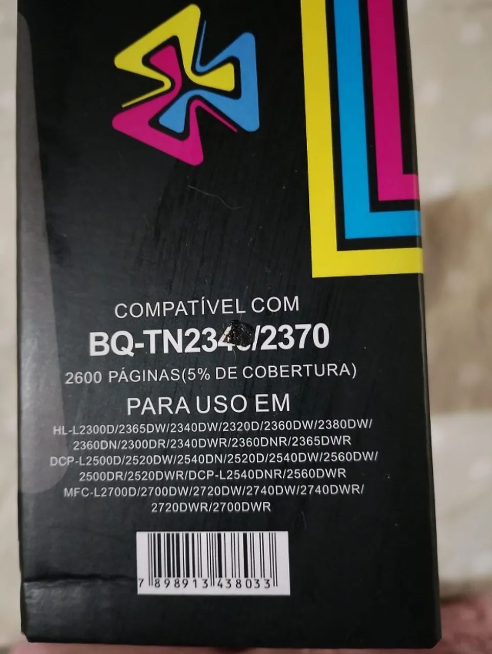 Toner Compativel BQ-TN 2370 novo