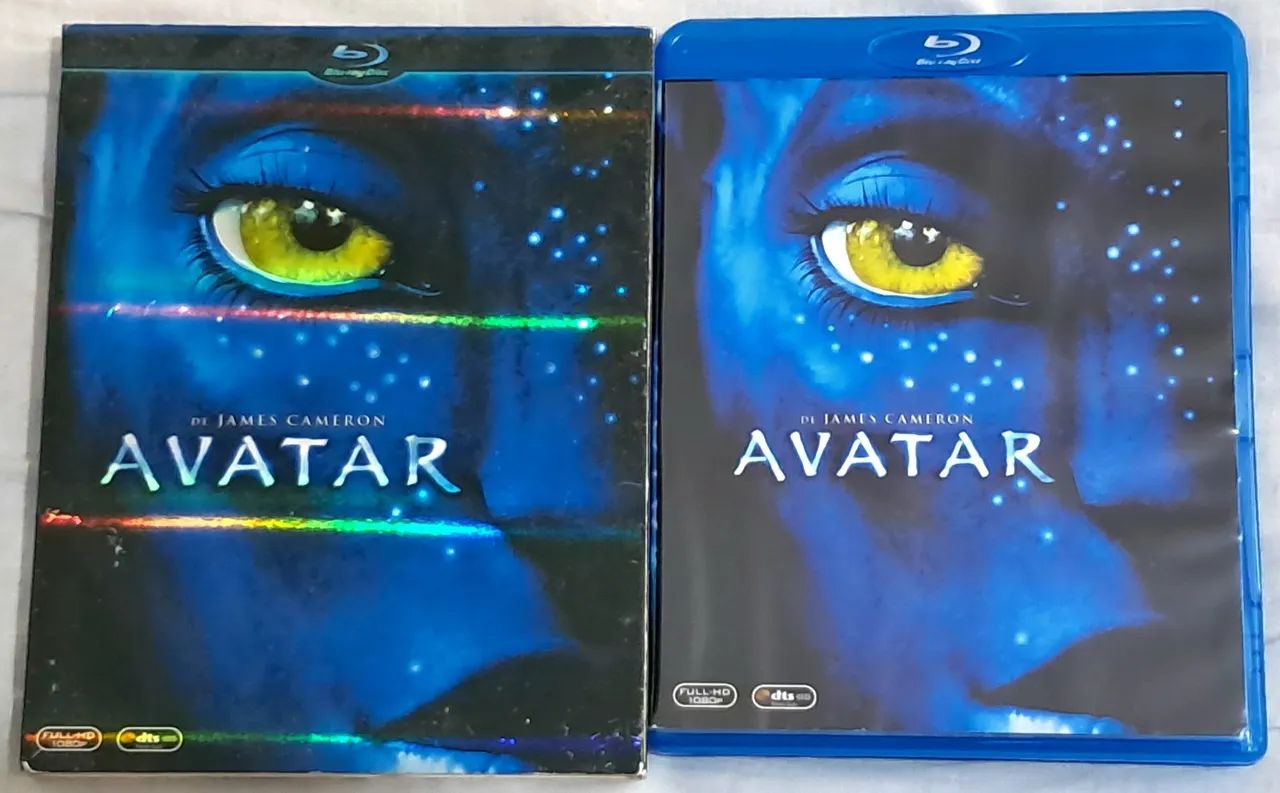 BLU-RAY Original AVATAR com luva - excelente estado 