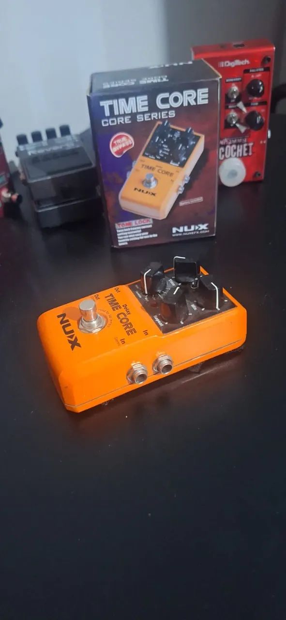 Pedal NUX Time Core Delay - Caixa e Manual - Excelente Estado - Foto 3