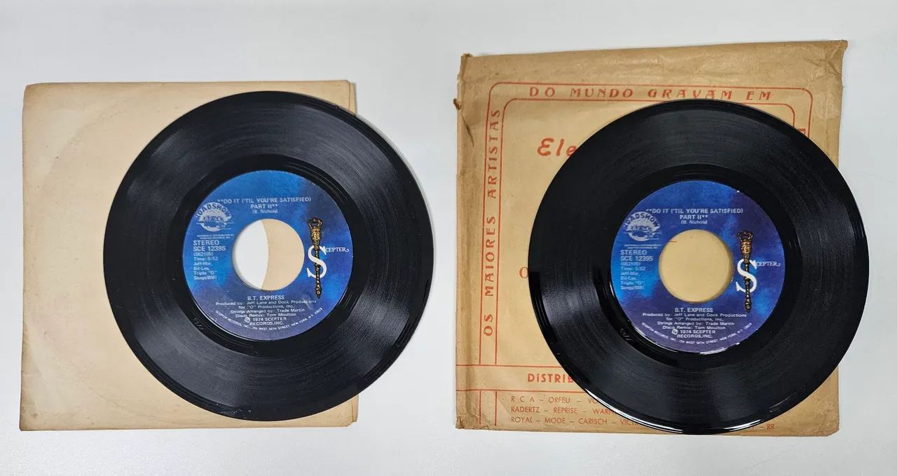 2 Discos Compactos de Vinil - B. T. Express - Foto 2