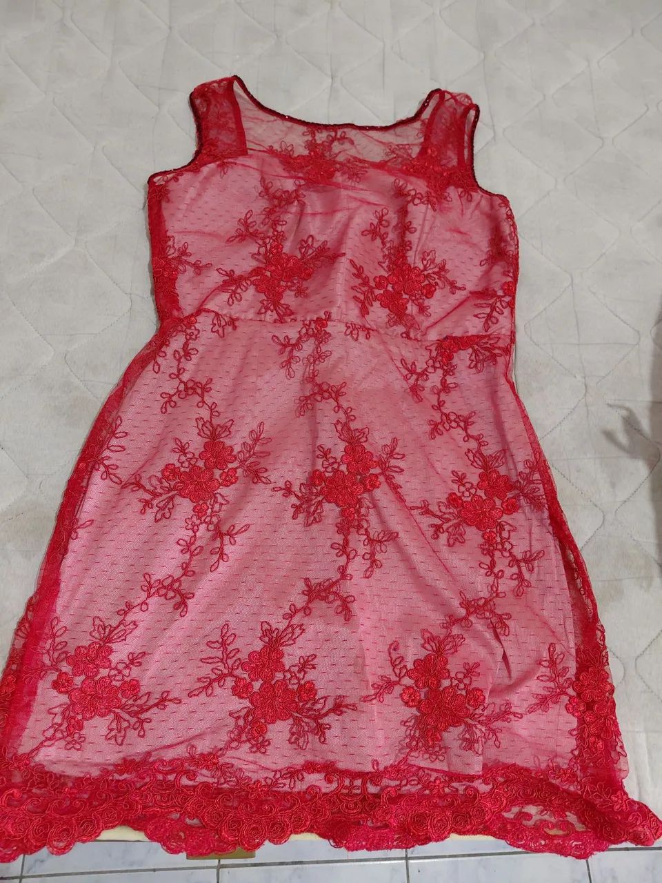 Vestido curto de festa bordado - Foto 2