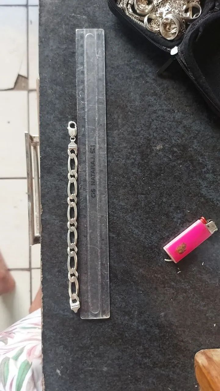 Pulseira de prata 925 - Foto 5