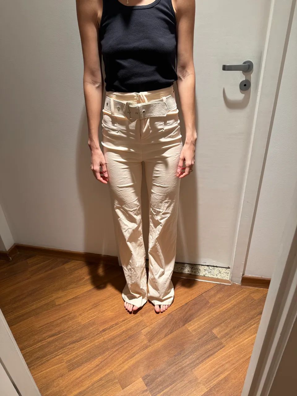 Calça alfaiataria tamanha p/36 - Foto 3