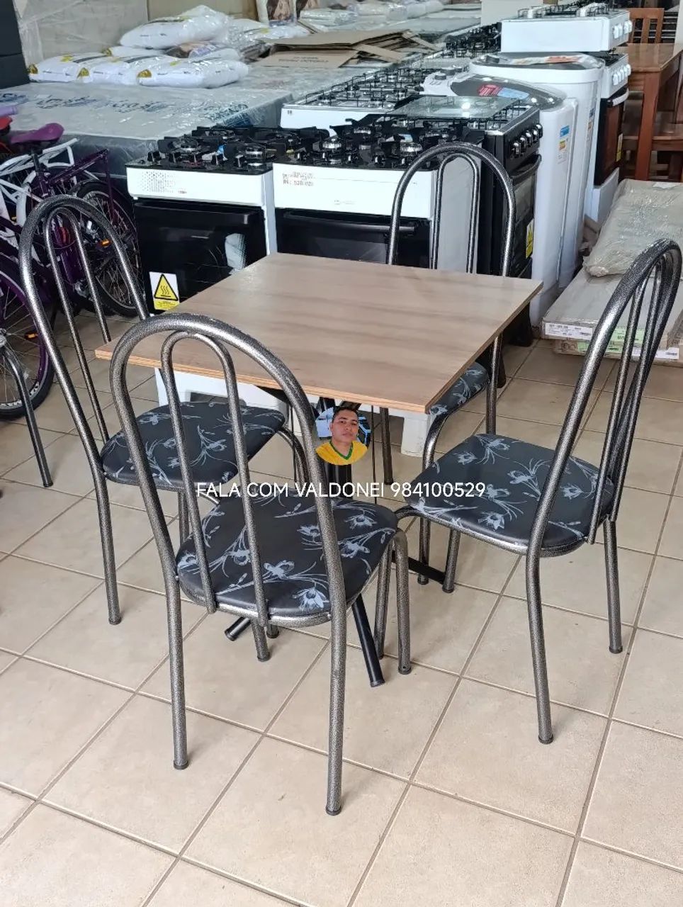 PROMOÇÃO MESA DE 4 CADEIRAS - Foto 4