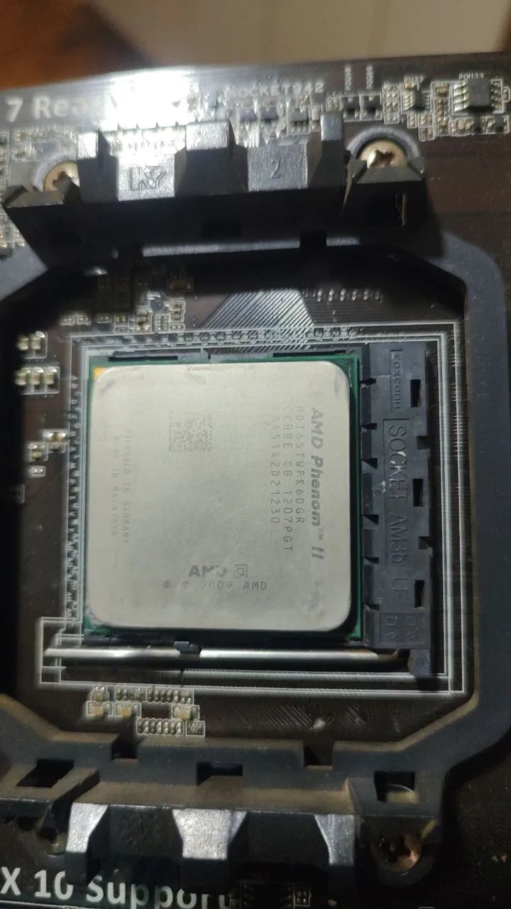 Kit AMD Phenom x6 + placa mãe + 8gb - Foto 2