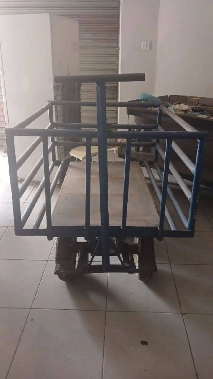 Vendo carro plataforma carga armazem  - Foto 3