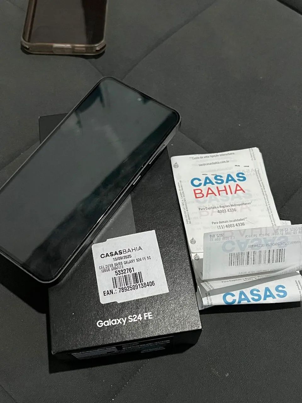 GalaxS24fe impecável 