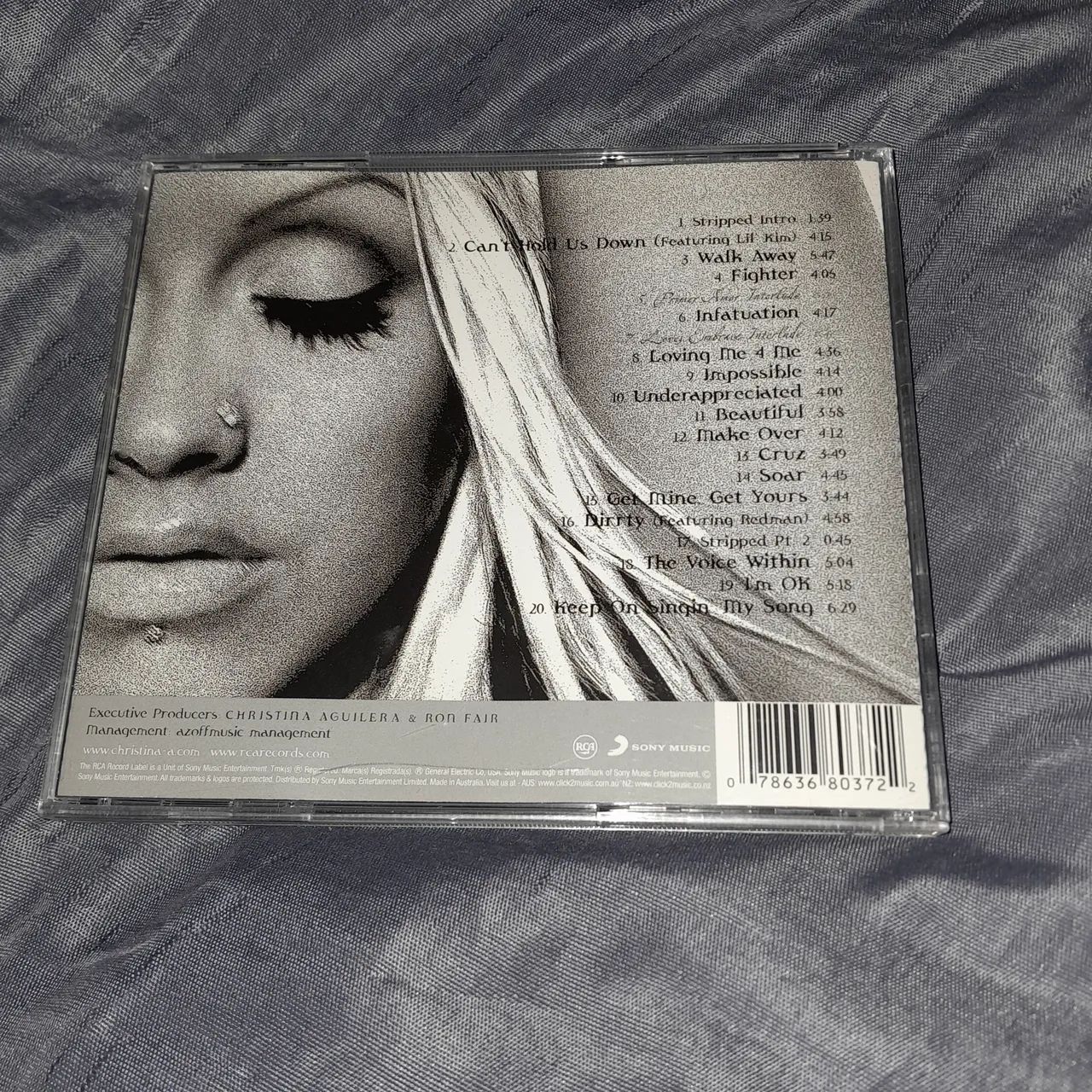 Cd Christina aguilera- Stripped - Foto 2