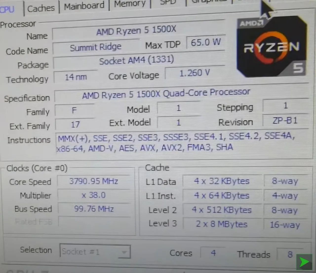 Processador Ryzen 5 1500X - Foto 3
