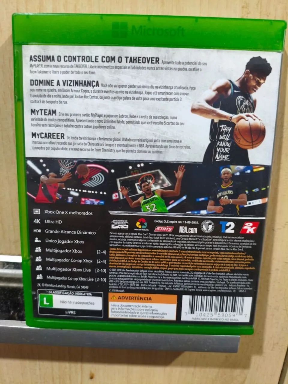 NBA 2K19 XBOX ONE   - Foto 2