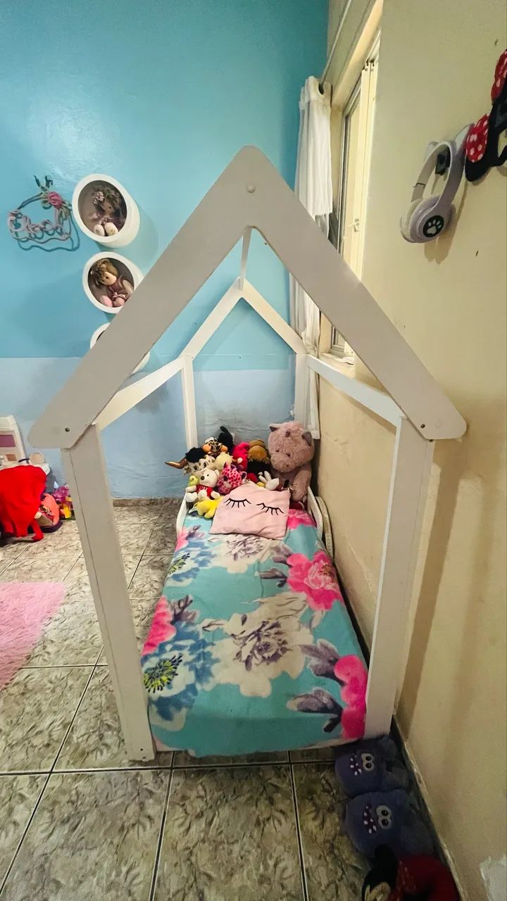 Cama infantil com colchão  - Foto 2