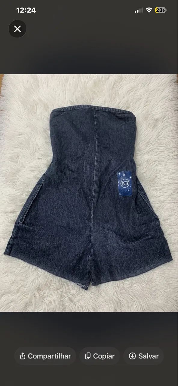 Macacao Jeans
