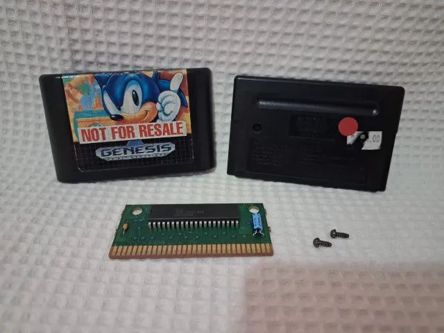 JOGO MEGA DRIVE SONIC 1 ORIGINAL NOT FOR RESALE