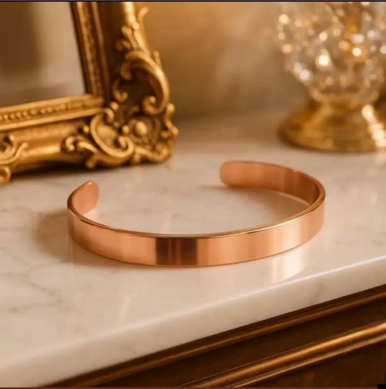 Pulseira de cobre puro  - Foto 4