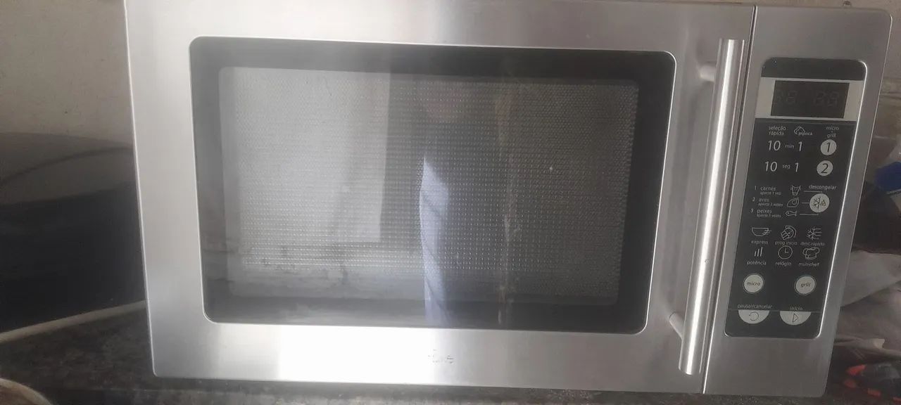 Micro-ondas inox