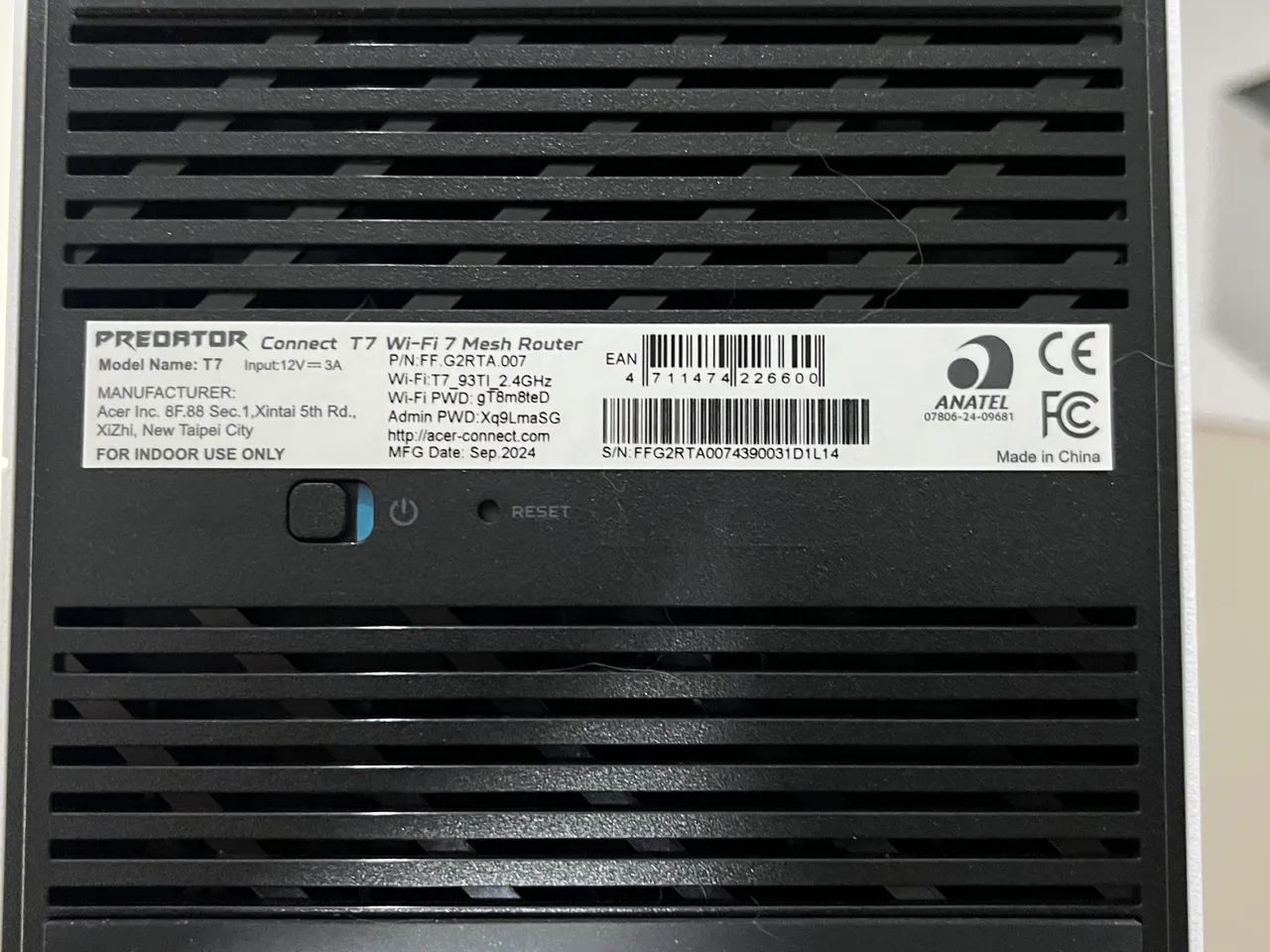 Roteador Acer Predator Connect T7  - Foto 3
