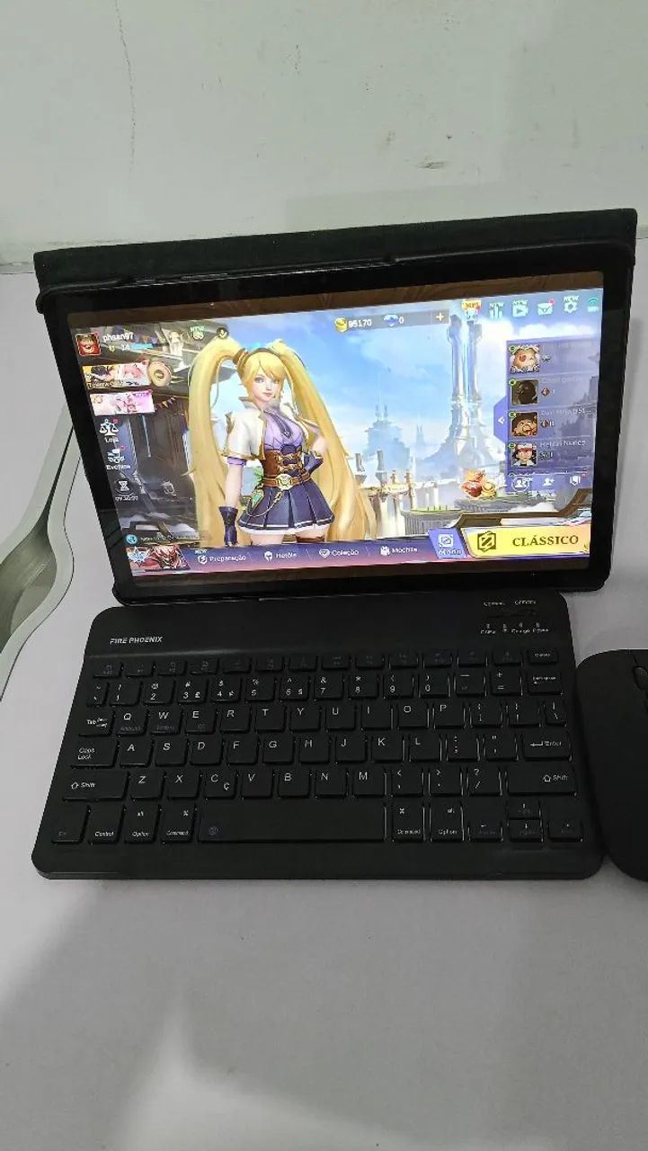Samsung Galaxy Tab A9+ Plus 11" 64GB Grafite + Capa e Teclado - Impecável! - Foto 3
