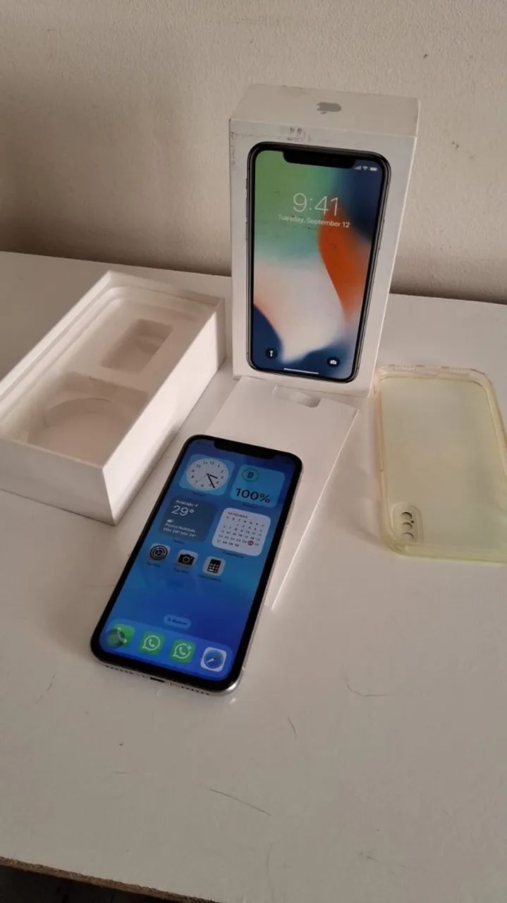 VENDO OU TROCO IPHONE X 256 GB - Foto 2
