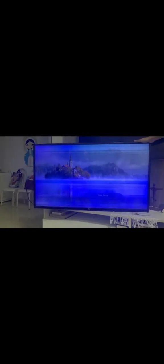 Tv LG venda usada de 49 polegadas.  Esta com defeito  - Foto 2