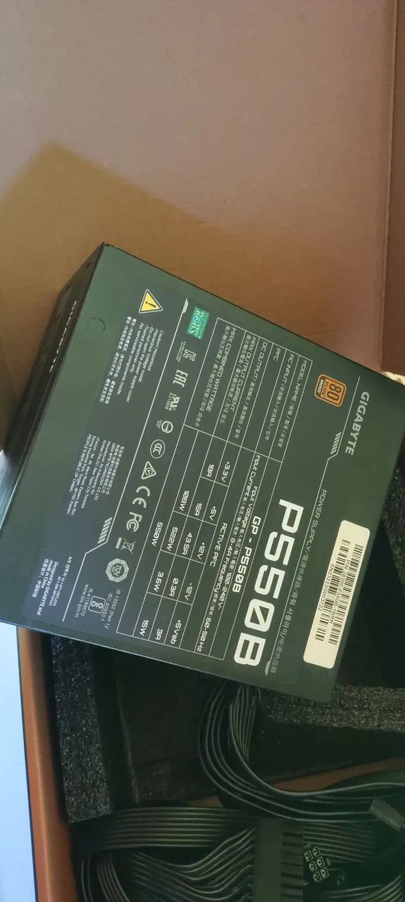 Fonte ATX 550W REAL GIGABYTE  - Foto 5