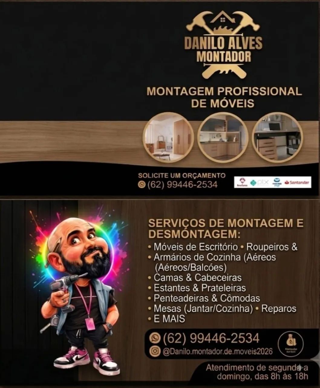?danilo montador de móveis 