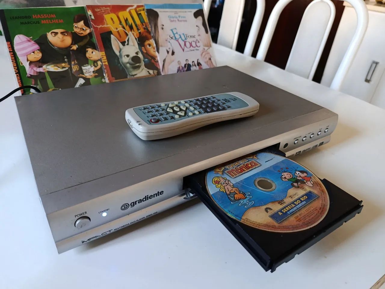 Dvd e CD Player Digital Gradiente Original Novinho  - Foto 3