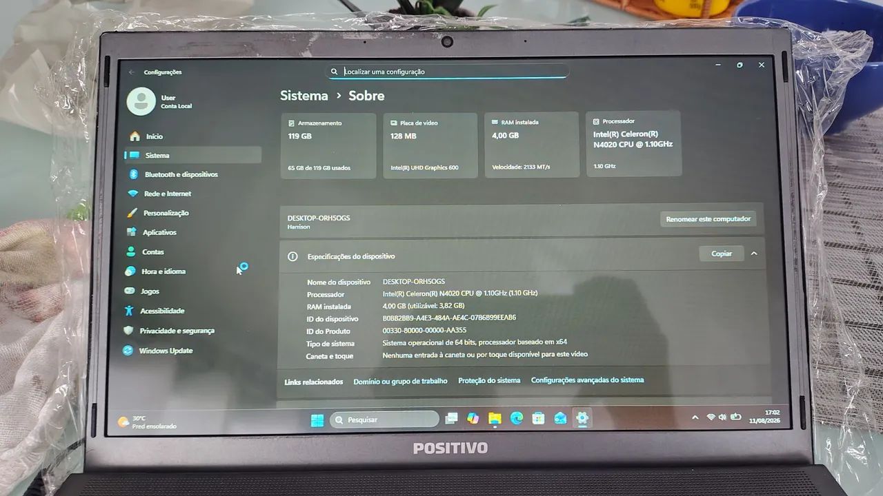 Notebook no precinho