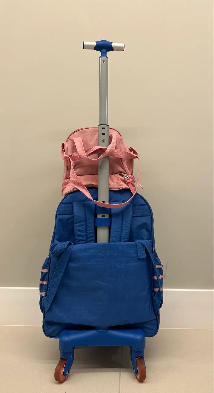 Mochila e Frasqueira Stitch - Foto 3