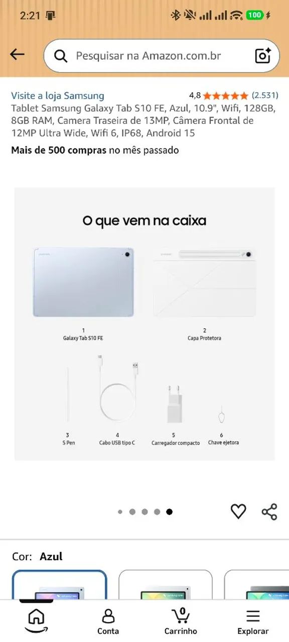 Galaxy tab S10 fe  - Foto 3