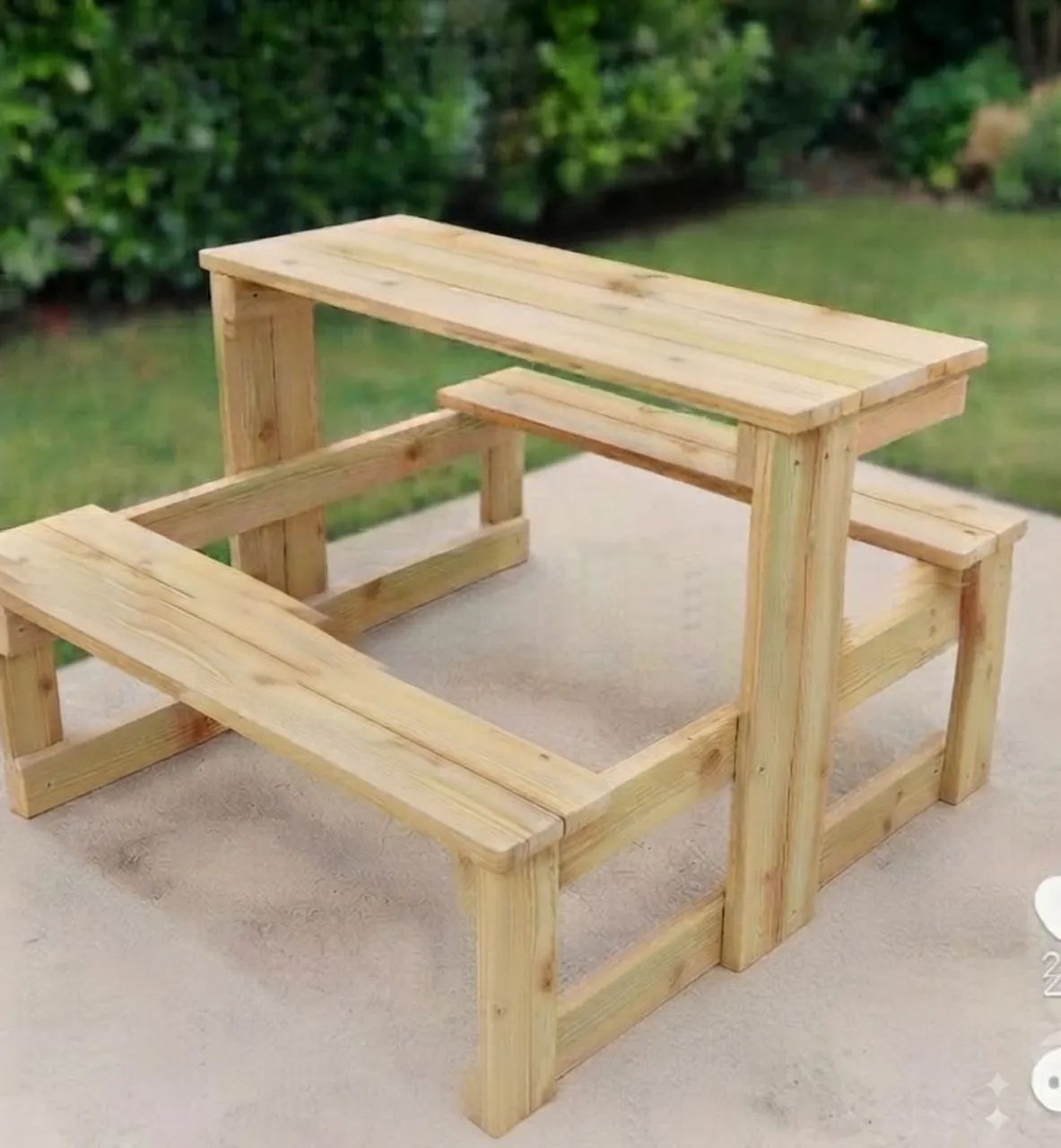 Mesa para criança, picnic o interior.  - Foto 4
