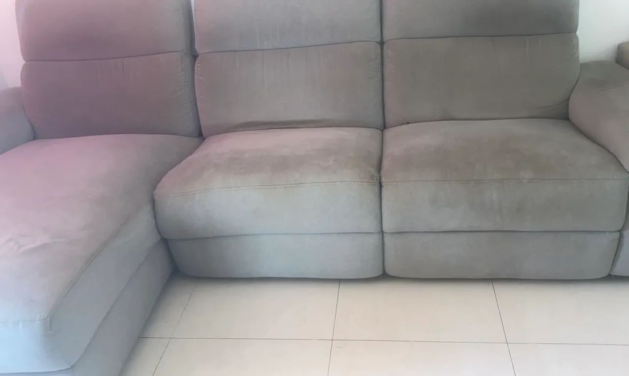 Sofá retrátil inclinável motorizado  - Foto 3