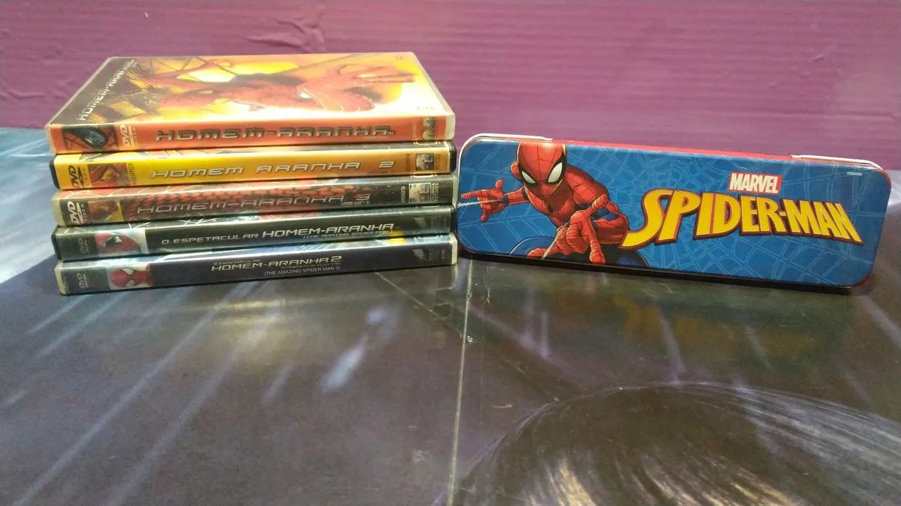 Dvds Homem-Aranha+ Brinde 