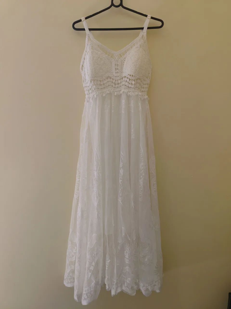 Vestido branco longo P - Foto 5
