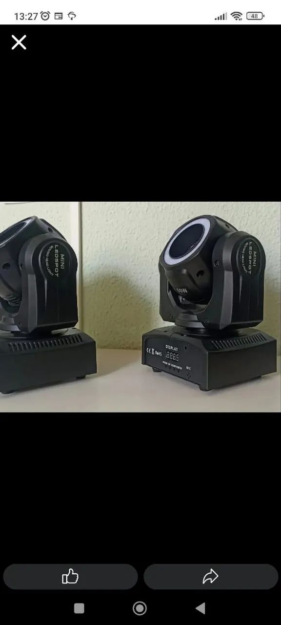 Mini moving Beam 60w - Par - Foto 3