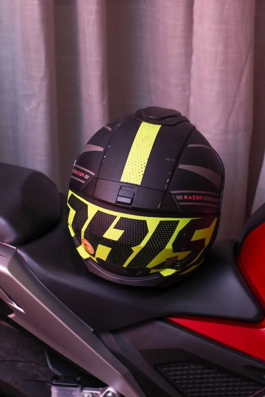 Capacete norisk+capa texx ronin - Foto 4