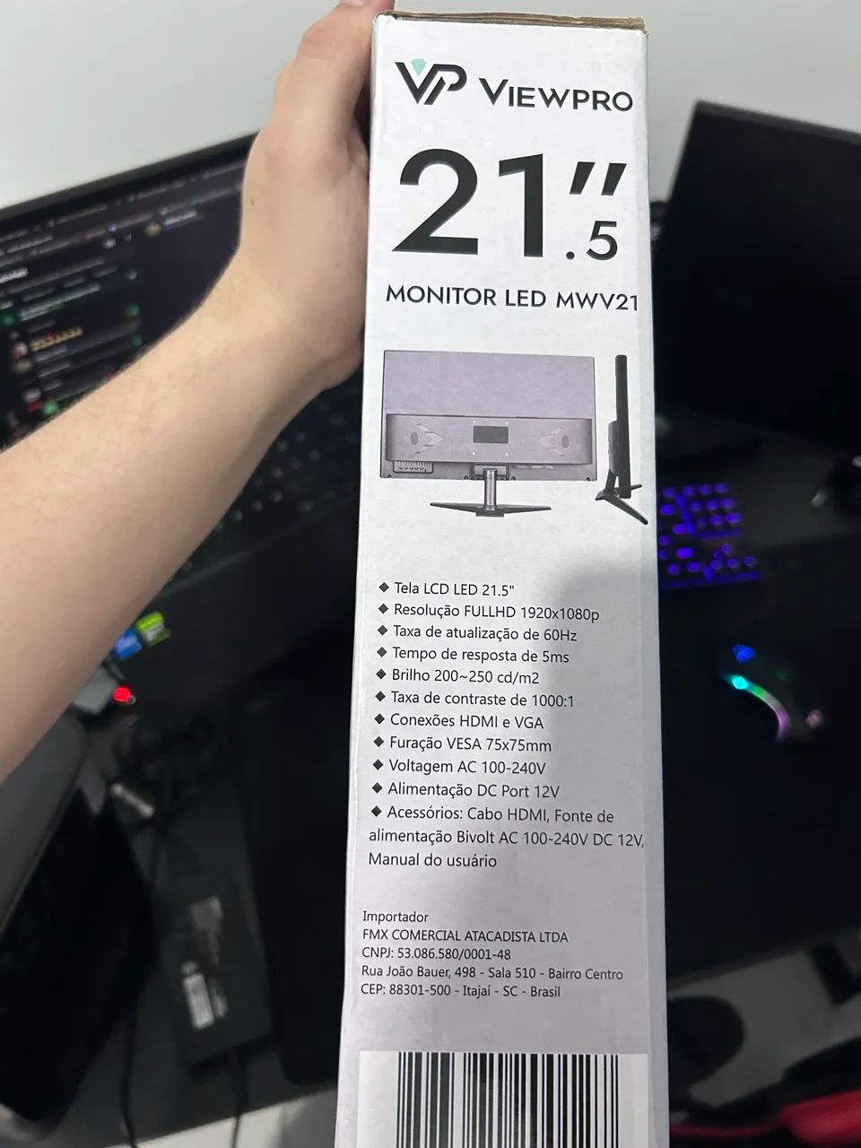 Monitor 21,5 Full Hd lacrado - Foto 2