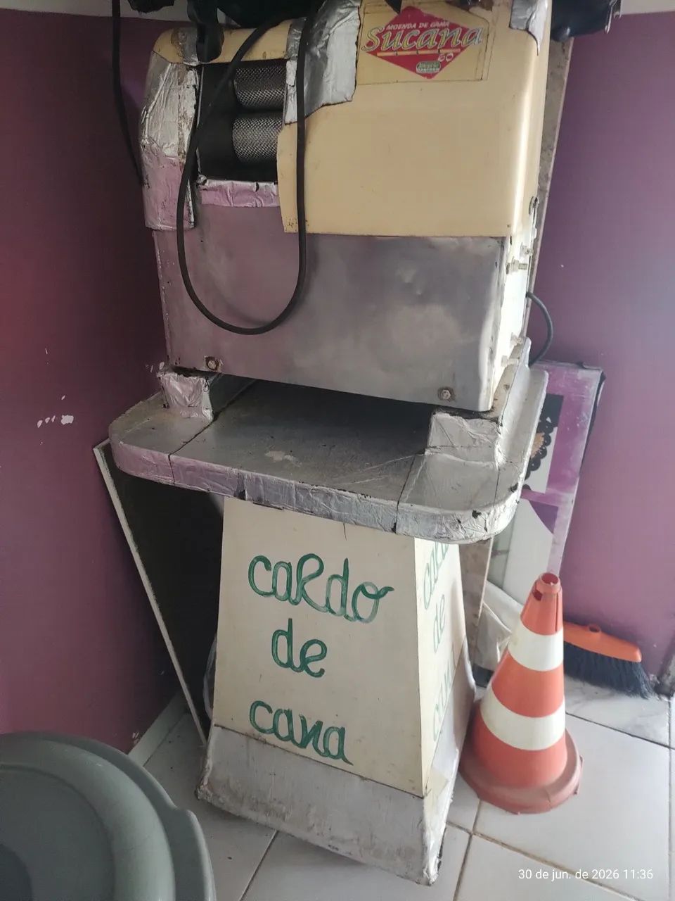 Engenho elétrico de caldo de cana - Foto 3