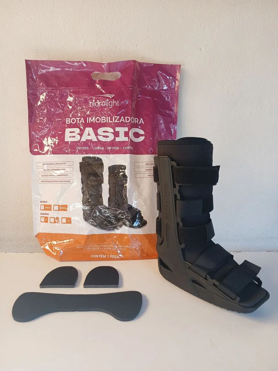 Bota Ortopédica + Muleta Axilar - Foto 2