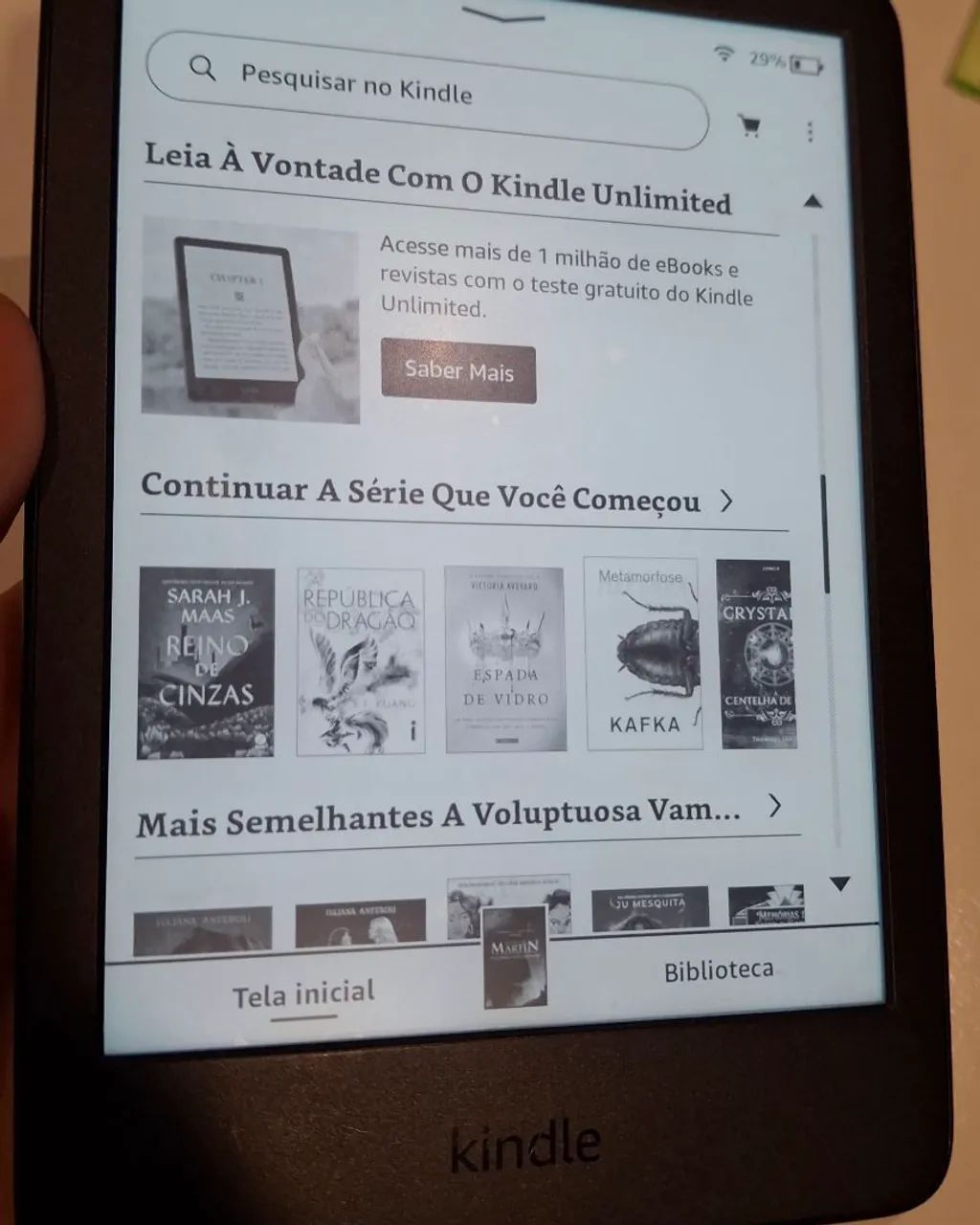 Kindle 11ª Geração 16GB - Pouquíssimo Uso! - Foto 3