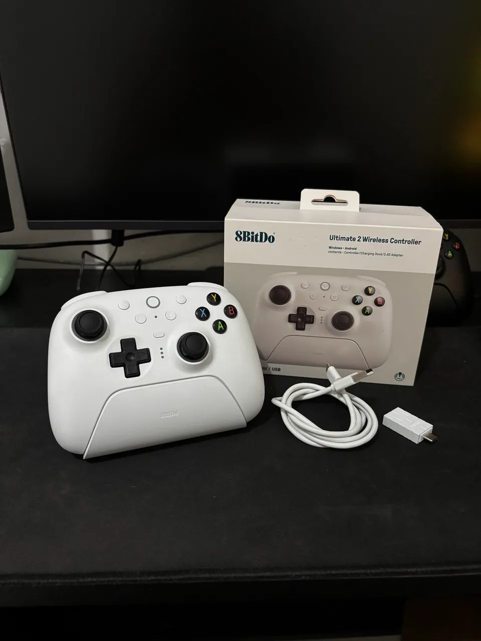Controle 8BitDo Ultimate 2 - Branco