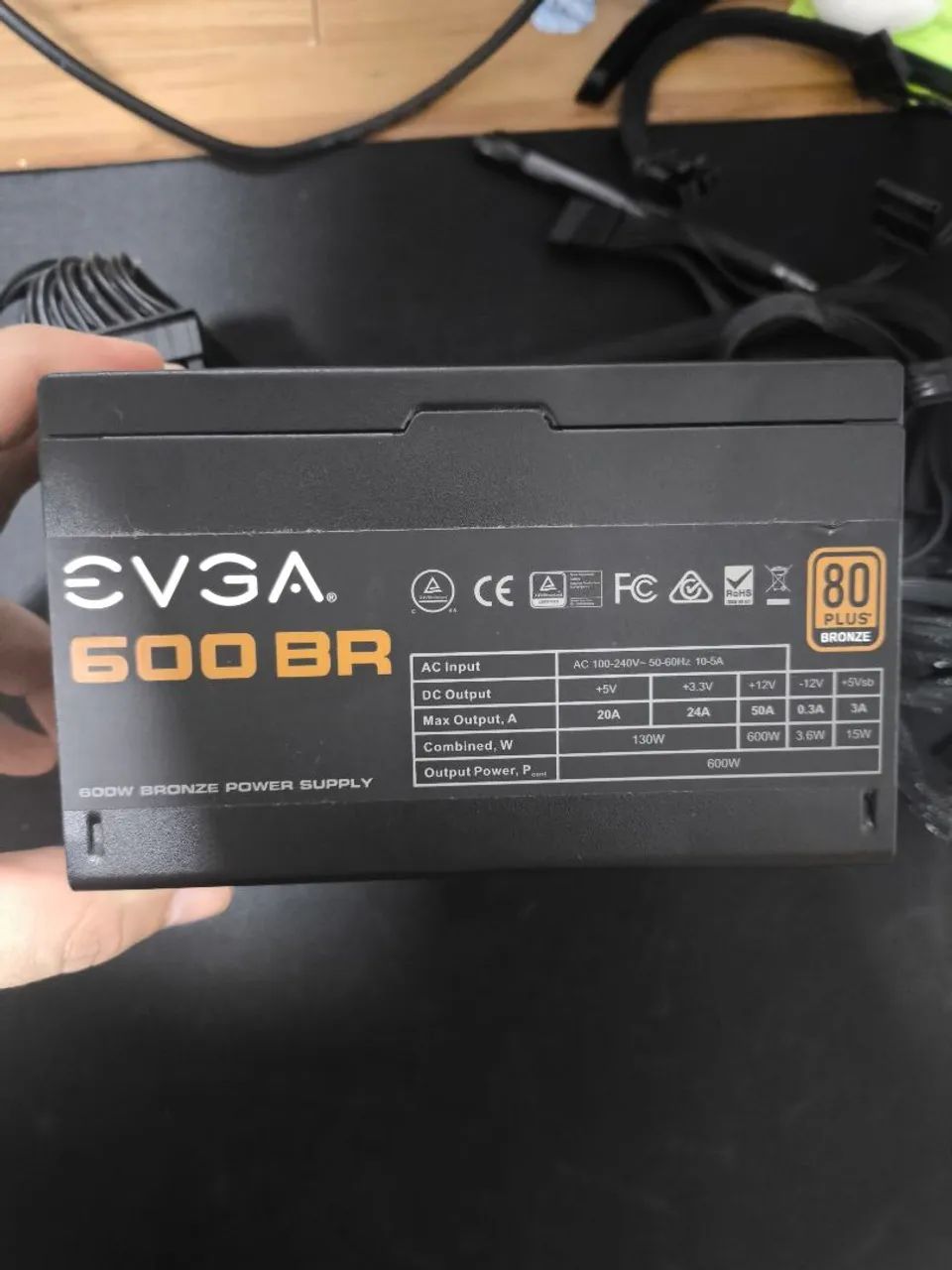Fonte EVGA 600 PLUS Bronze - Foto 2