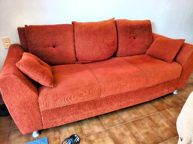 Sofá de 3 lugares usado