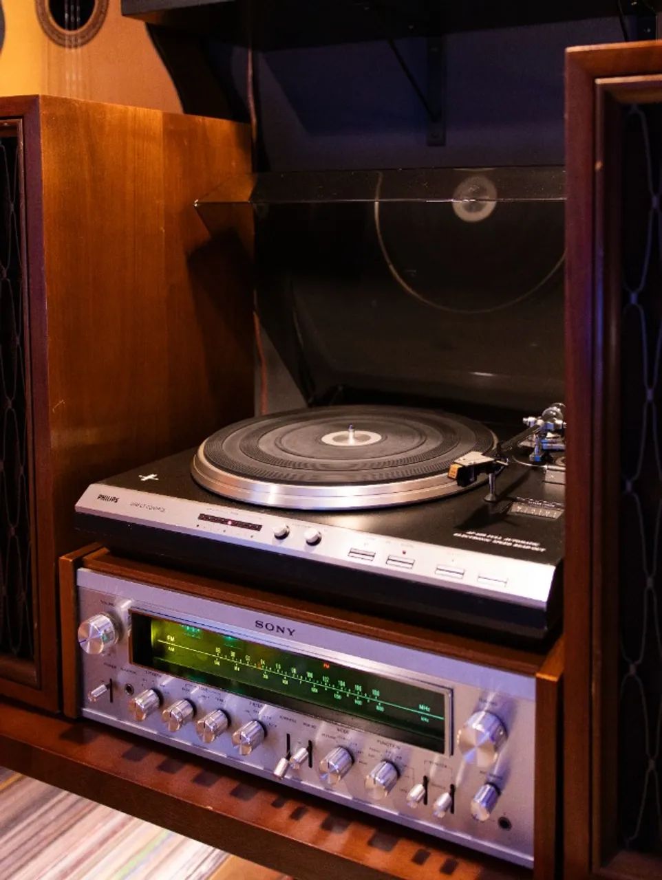 Toca-discos Philips AF-829 (1980) - DIRECT CONTROL