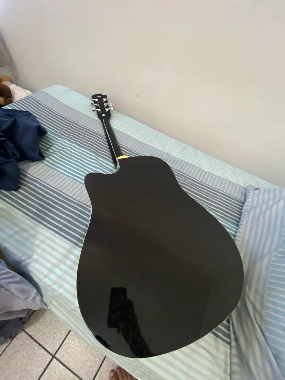 Violão Michael Aço + capa - Foto 4